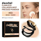 Collagen Infused Oil Control Pressed Powder for Flawless Matte Finish