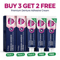 Strong Hold Denture Adhesive Cream for Full and Partial Dentures
