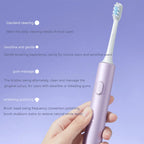 Mijia T302 Sonic Electric Toothbrush Rechargeable Waterproof Power Brush