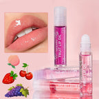 4 Piece Fruit Lip Oil Set Moisturizing Gloss for Dry Lips