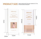 Matte Foundation Stick with Built-in Brush for Flawless Coverage