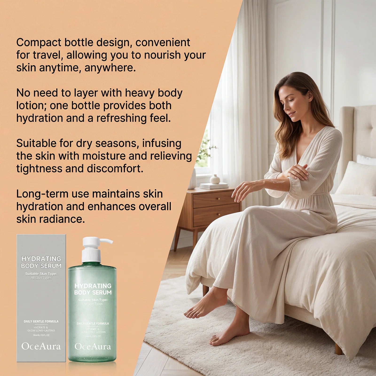 Hydrating Body Serum for Dry and Rough Skin - 11