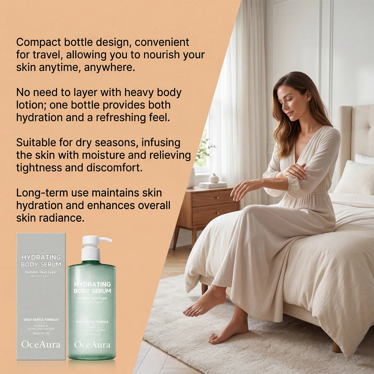 Hydrating Body Serum for Dry and Rough Skin