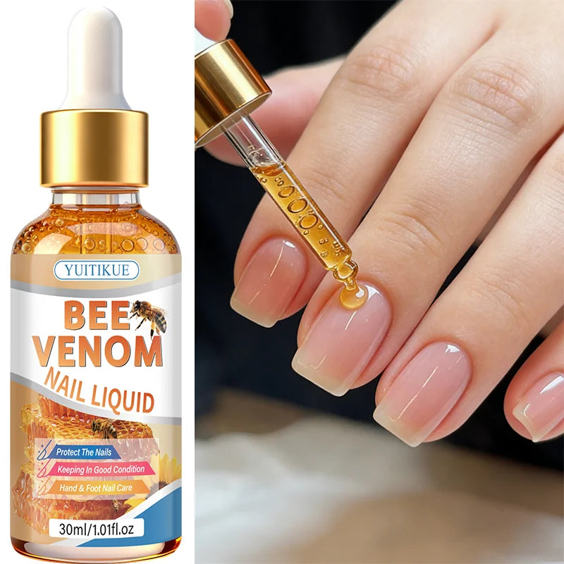 YUITIKUE Bee Venom Nail Treatment Liquid for Hand and Foot Nail Care