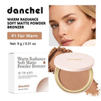 Matte Pressed Powder Bronzer for Face Contouring