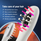 Electric Scalp Massager and Hair Oil Applicator Comb