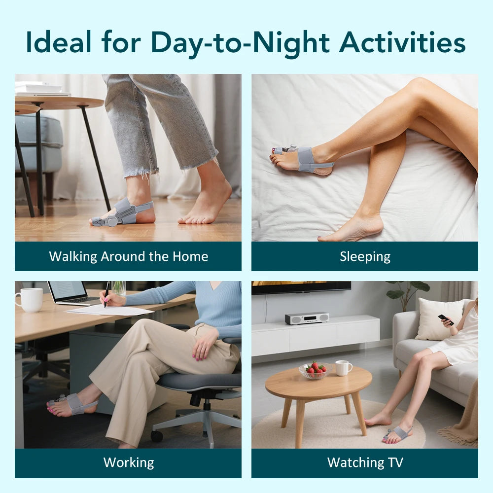 Adjustable Bunion Corrector for Hallux Valgus Pain Relief