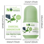 Water Ice Levin Natural Deodorant Stick Aluminum Free 72H Protection
