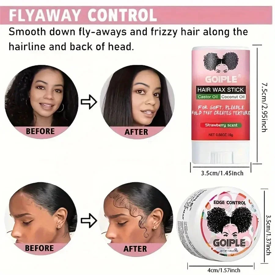 Goiple Lace Wig Installation Kit Adhesive Tint Spray and Edge Control