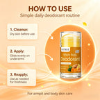 YUITIKUE Turmeric Vitamin C Deodorant Stick Whole Body Odor Control 45g