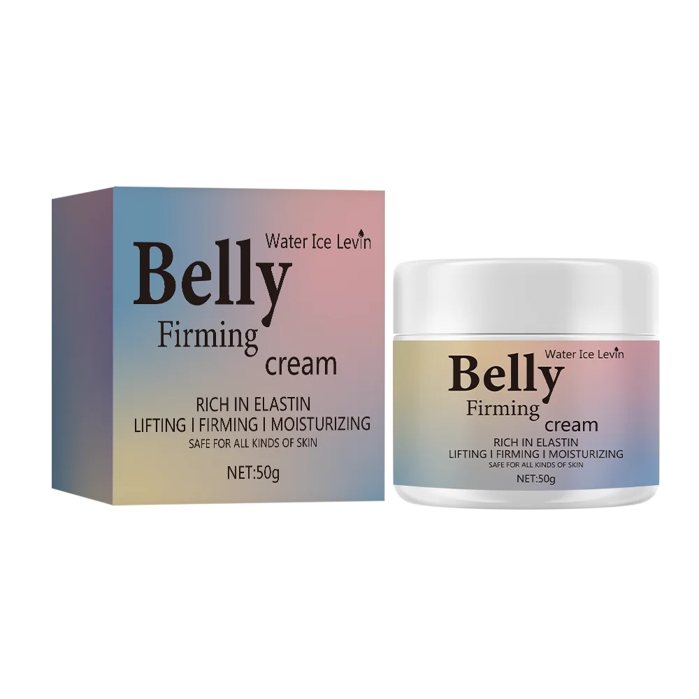Water Ice Levin Belly Firming Cream Collagen Skin Tightening Lotion 50g