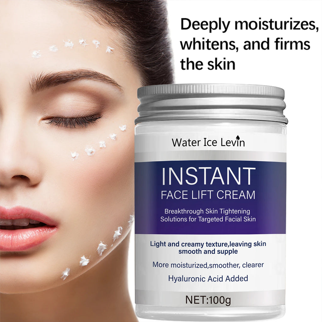 Instant Face Lift Cream Hyaluronic Acid Anti Aging Firming Moisturizer
