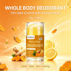 YUITIKUE Turmeric Vitamin C Deodorant Stick Whole Body Odor Control 45g