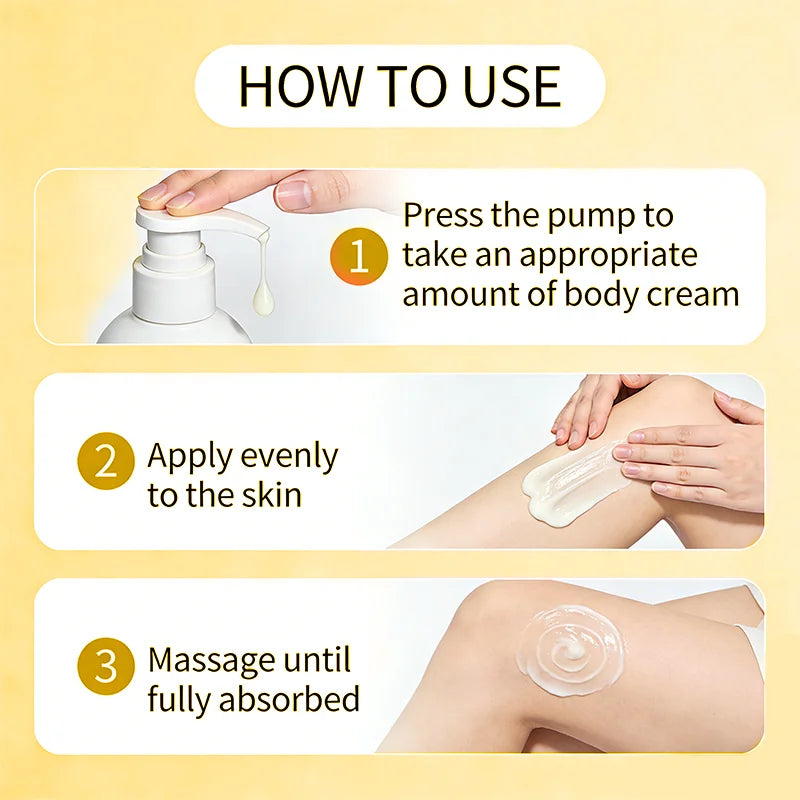 YUITIKUE Vitamin C Brightening Body Cream Deep Hydration Skin Lightener