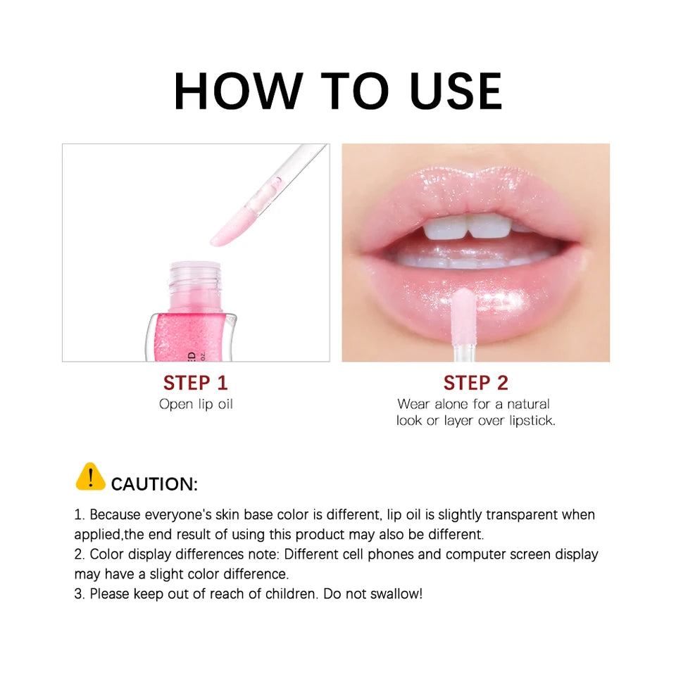Honey Infused Moisturizing Lip Gloss Oil