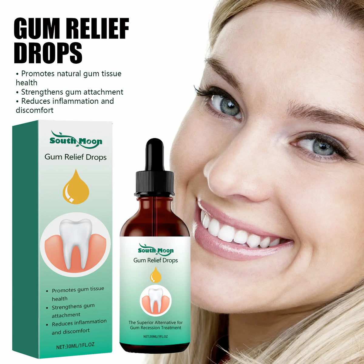 Herbal Toothache and Gum Relief Drops