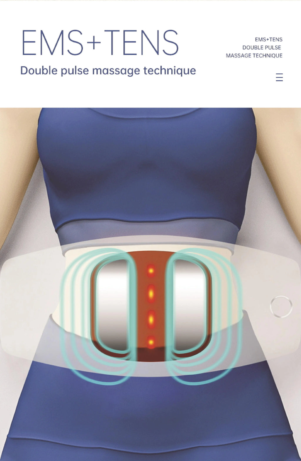 Electric Lumbar Traction Device with Vibration and Heat