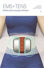 Electric Lumbar Traction Device with Vibration and Heat