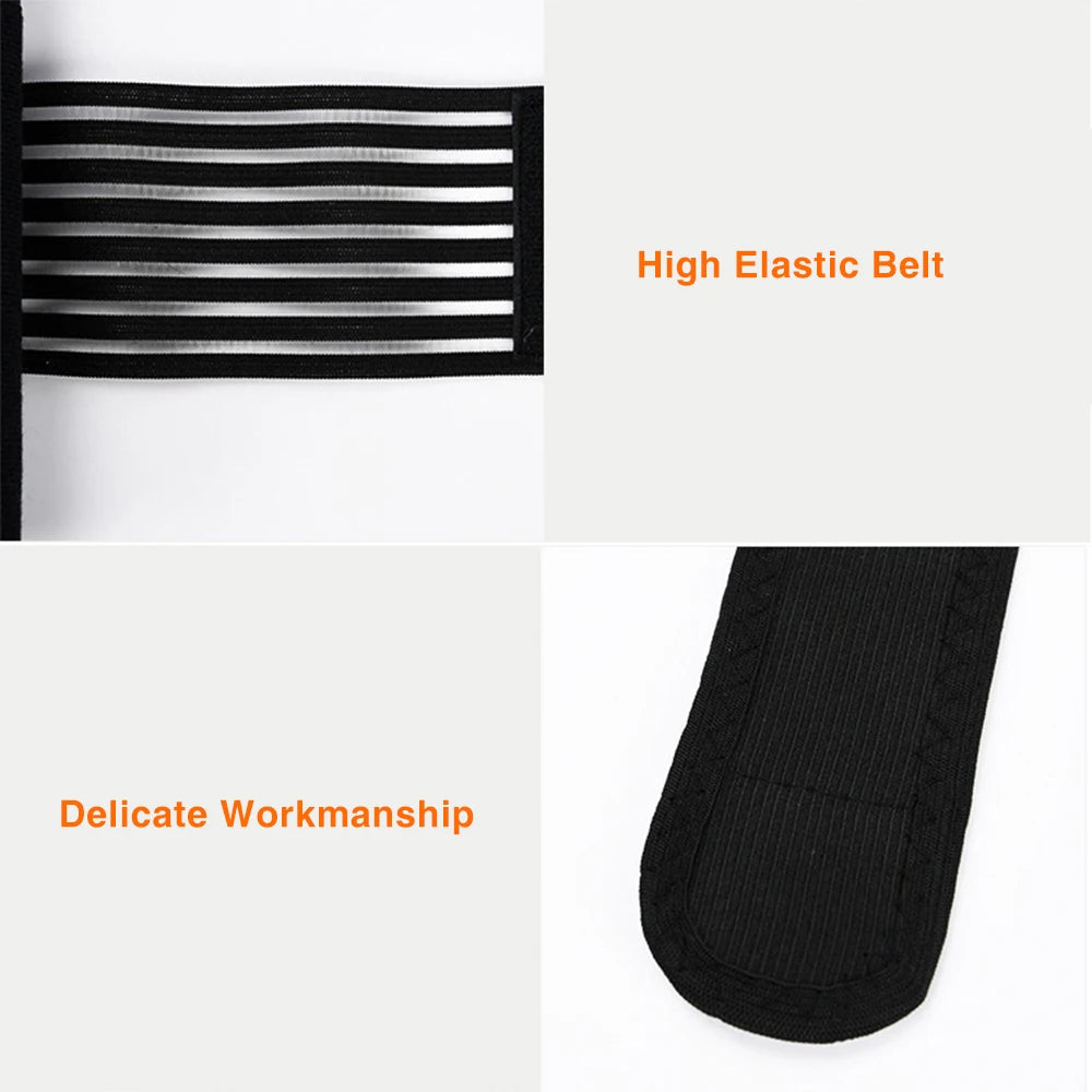 Self-Heating Magnetic Back and Shoulder Support Brace - 15