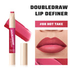 2-in-1 Lip Liner and Matte Lipstick for Long-Lasting Wear