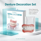 Cosmetic Denture Set for Instant Smile Improvement