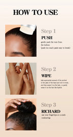 Hair Styling Wax Stick Moisturizing Pomade for All Hair Types