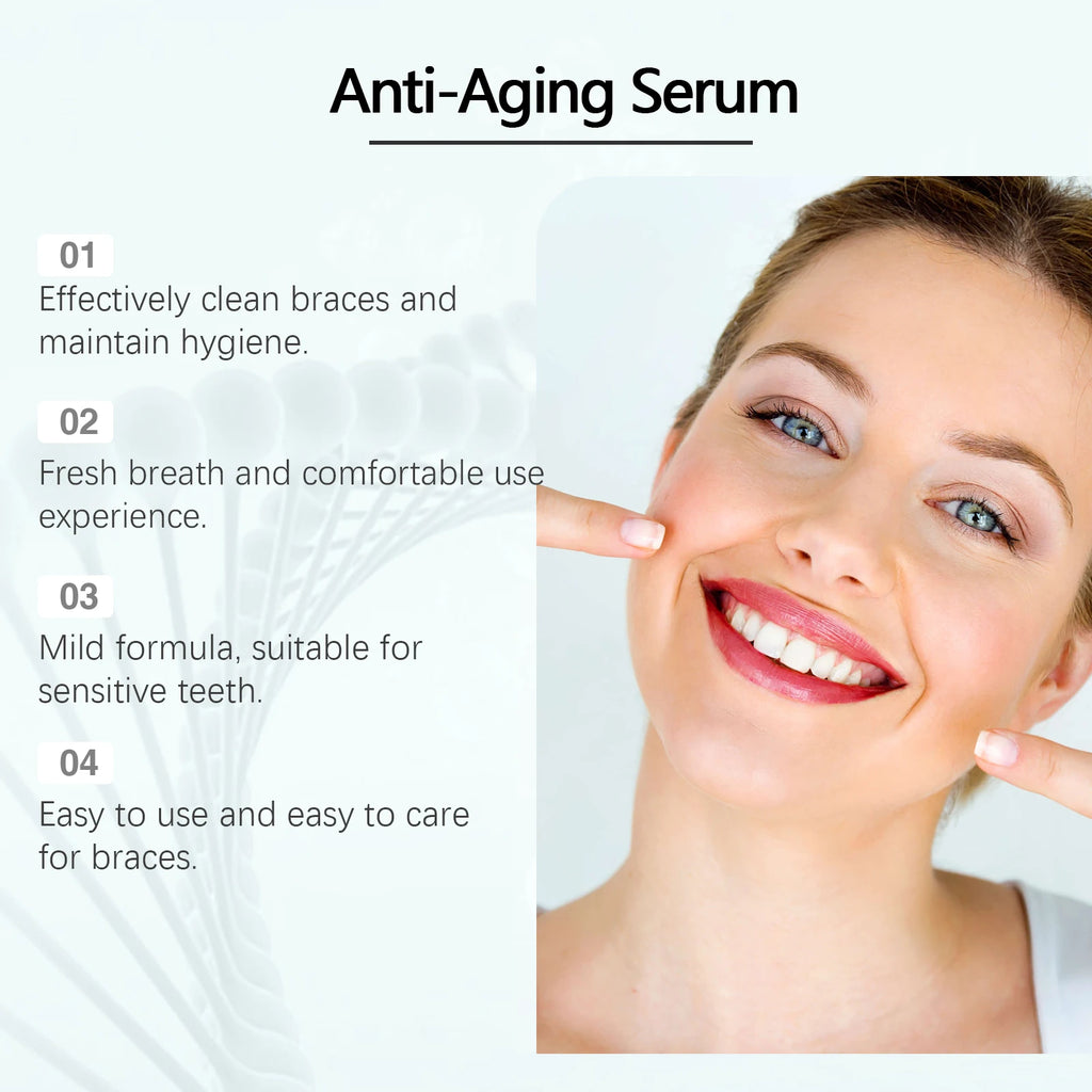 Foaming Aligner and Retainer Cleaner for Fresh Breath