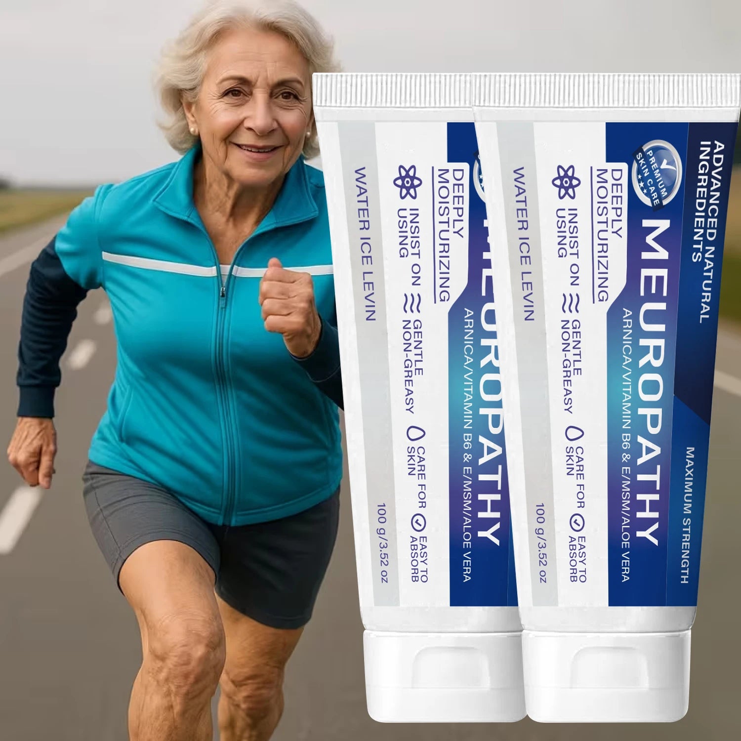 Neuropathy Relief Cream Moisturizing Firming Skin Care 100g - 1