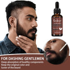 Lockmio Natural Beard Growth Oil Sandalwood Scent Grooming Treatment