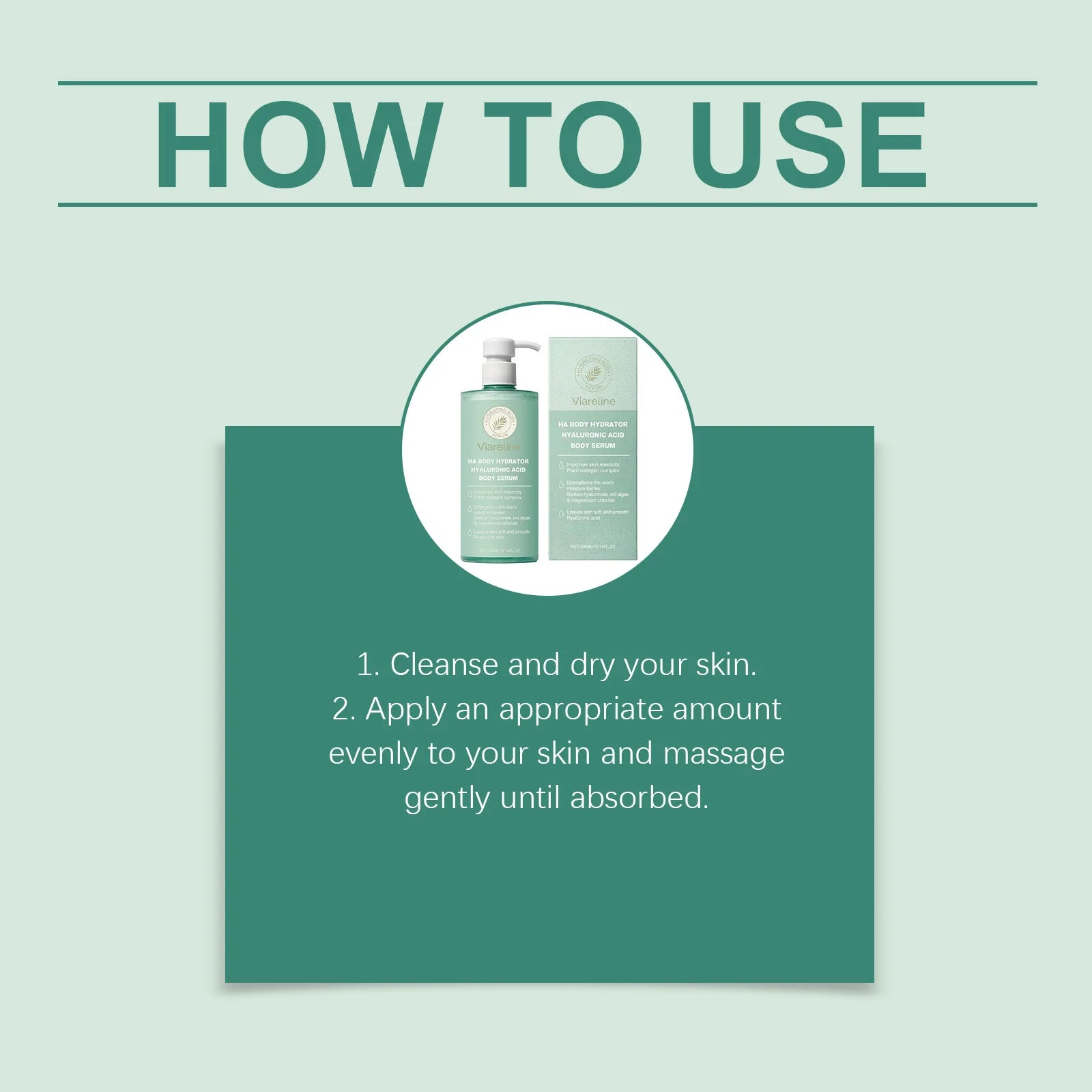 Hydrating Hyaluronic Acid Body Serum for Dry and Rough Skin - 12