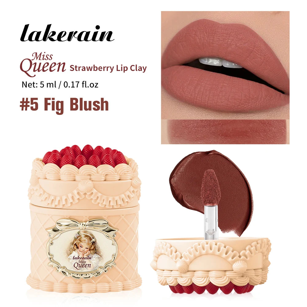 Velvet Matte Strawberry Lip Cream - 23