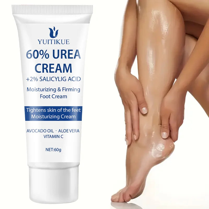 YUITIKUE 60% Urea Foot Repair Cream for Dry Cracked Skin 60g