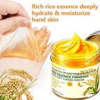 YUITIKUE Rice Essence Turmeric Peel Off Hand Mask Moisturizing Treatment