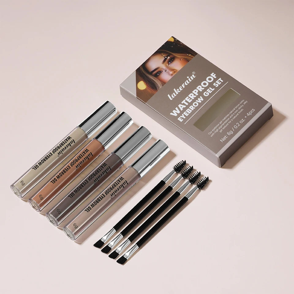Long-Lasting Waterproof Eyebrow Tint Gel Set
