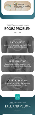 Sadoer Breast Enhancement Care Set Firming Cream and Essential Oil