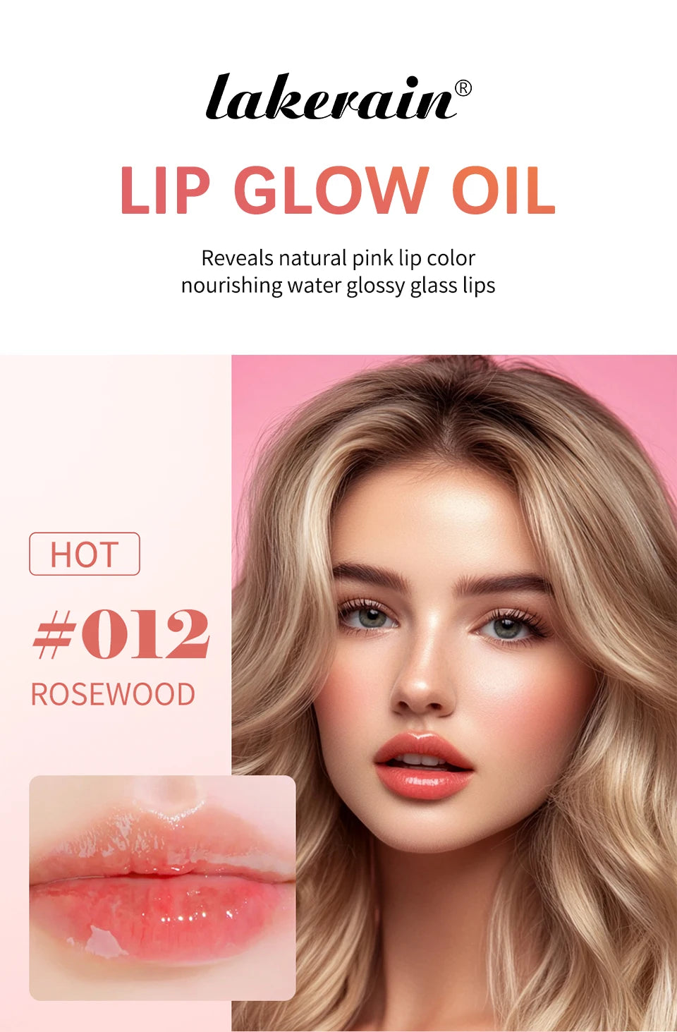 Hydrating Lip Glow Oil for Nourished and Shiny Lips