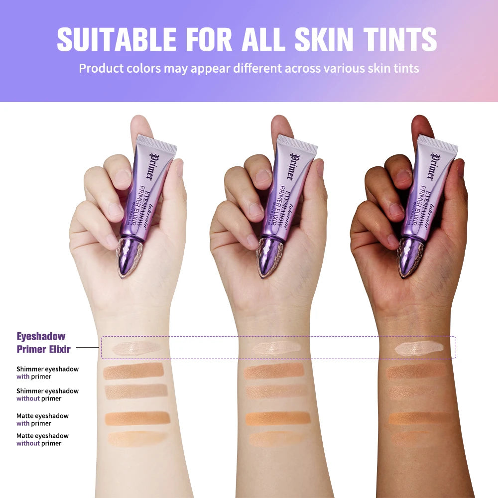 Long-Lasting Eyeshadow Primer for Vibrant Crease-Free Makeup - 5