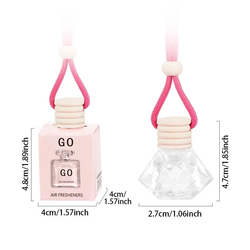Aromatherapy Hanging Air Freshener Fragrance Diffuser for Car and Home