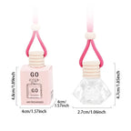 Car Hanging Air Freshener Long Lasting Fragrance Odor Eliminator