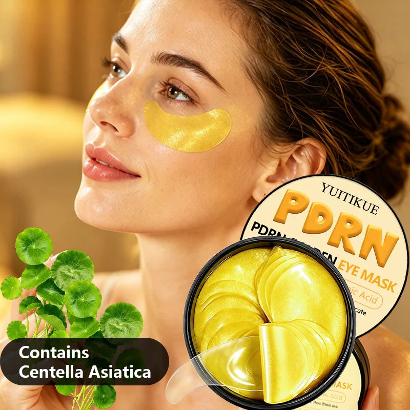 YUITIKUE PDRN Gold Eye Mask Anti Aging Dark Circle Remover Patches