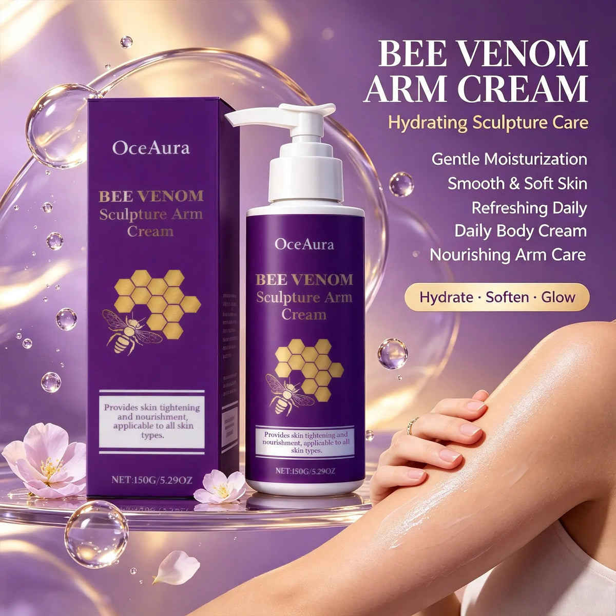 Bee Venom Firming and Sculpting Arm Cream