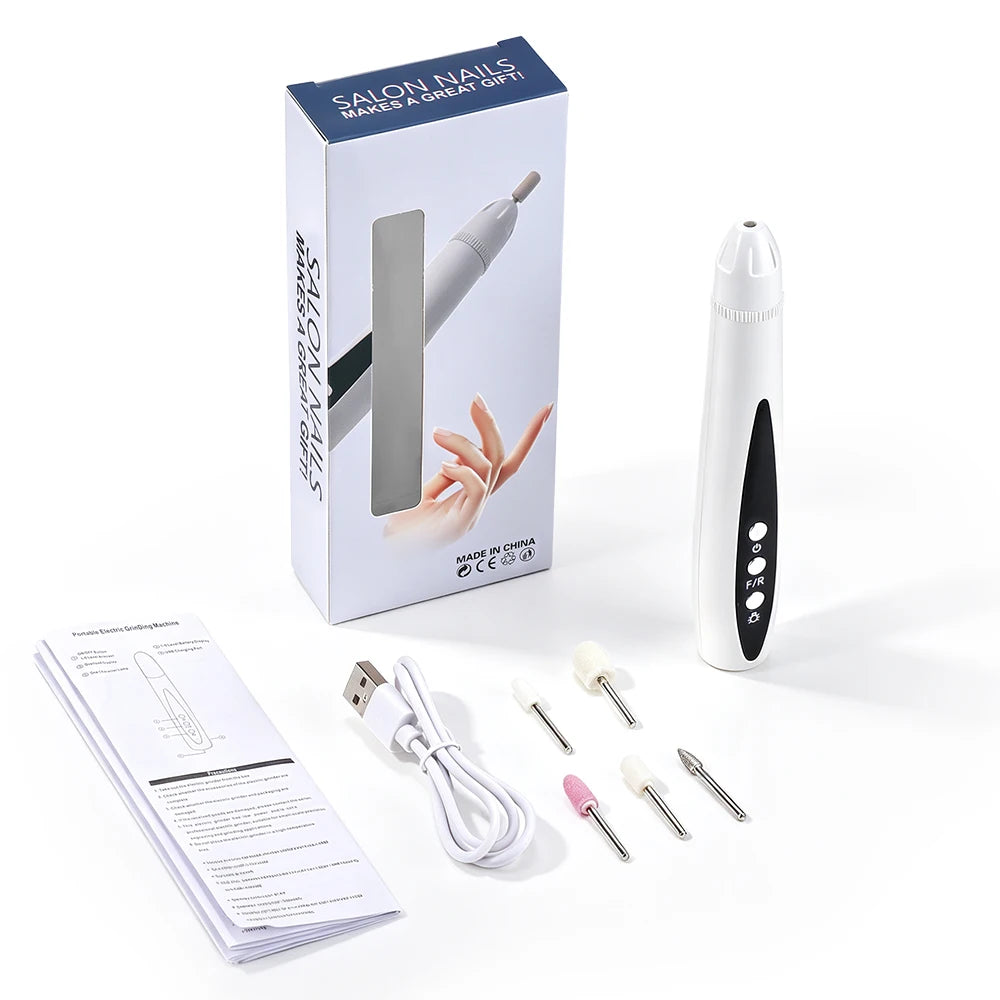 2-in-1 Electric Nail Drill and UV Curing Lamp Kit