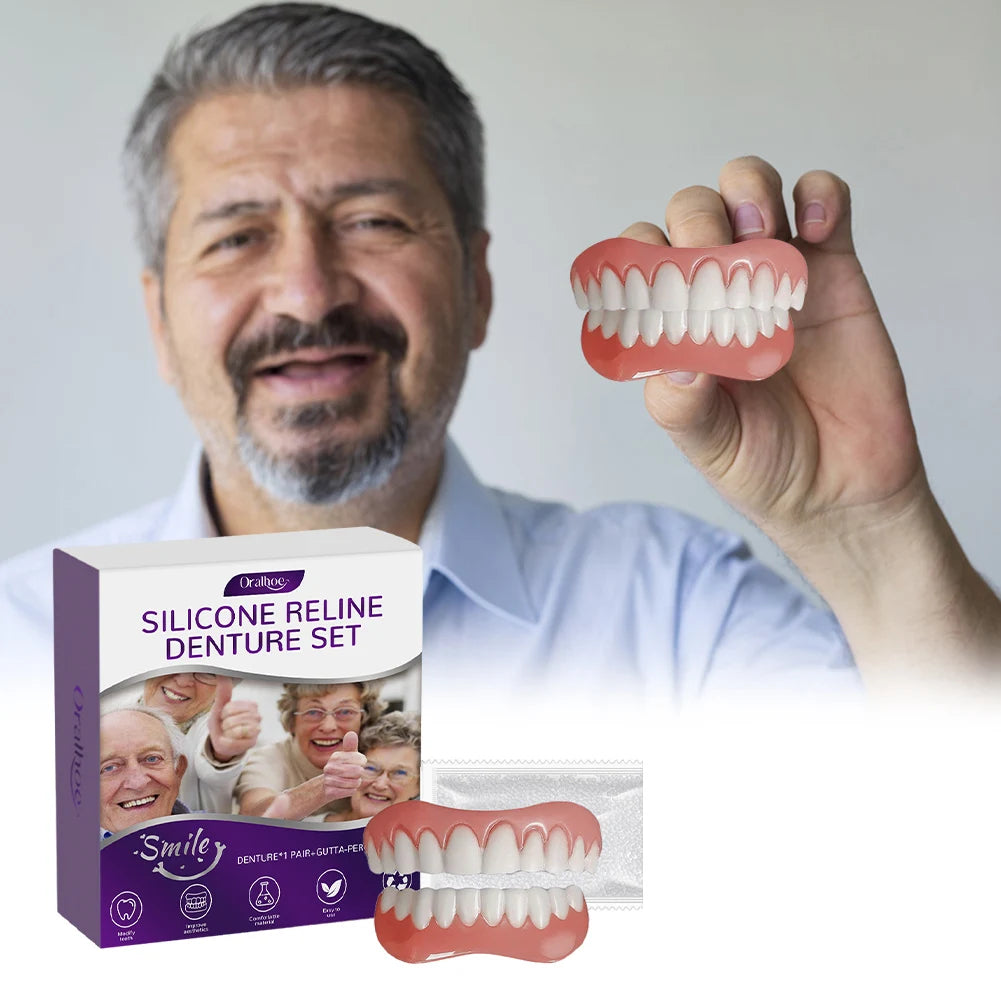Silicone Denture Reline and Comfort Fit Set