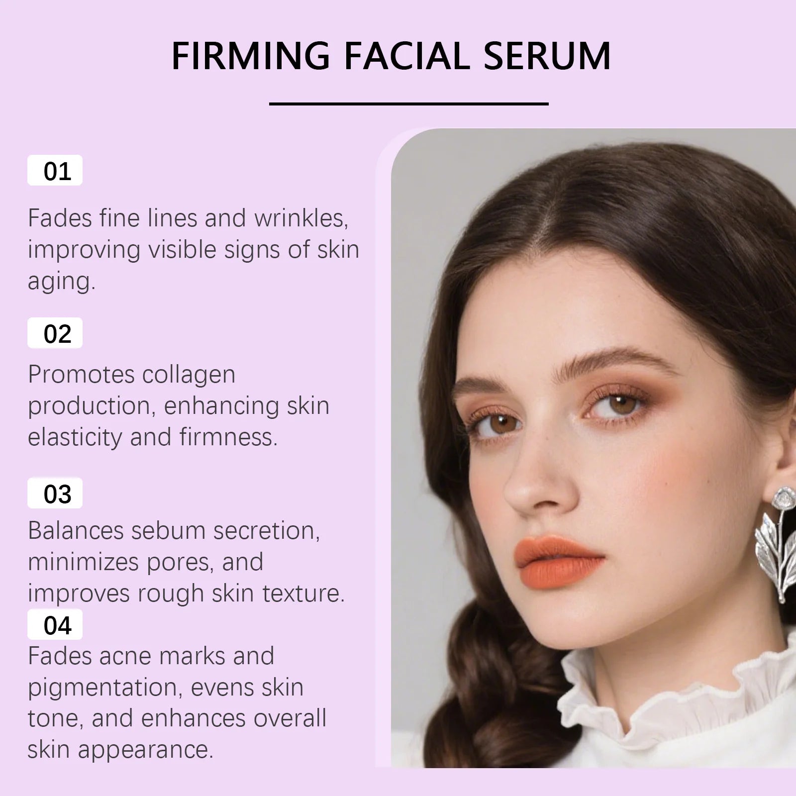Retinol Anti-Aging Facial Serum for Firming and Smoothing Skin - 10