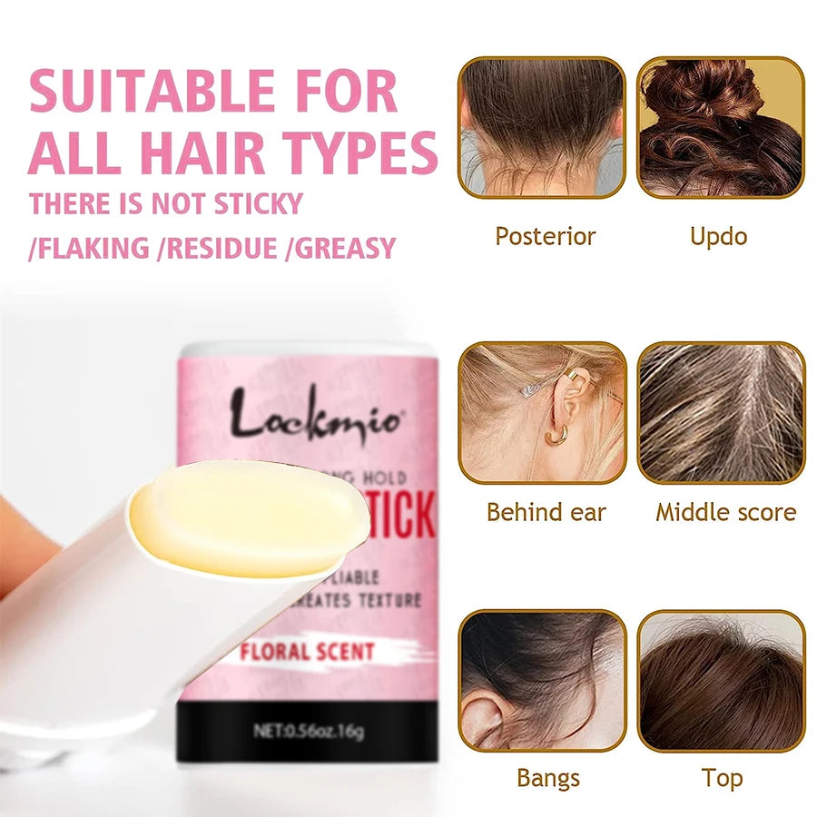 Floral Scent Hair Wax Stick for Smoothing Frizz and Flyaways 16g
