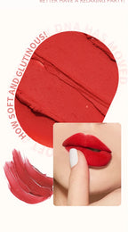 Long Lasting Matte Lipstick Waterproof Non Stick Lip Glaze
