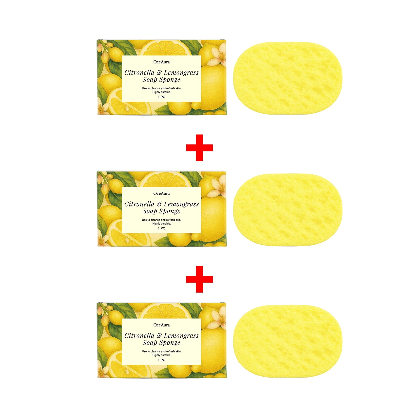 Exfoliating Bath Sponge for Daily Body Cleansing and Skin Refreshing - 16
