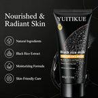 YUITIKUE Black Rice Milk Peel Off Face Mask Deep Cleansing Facial Mask
