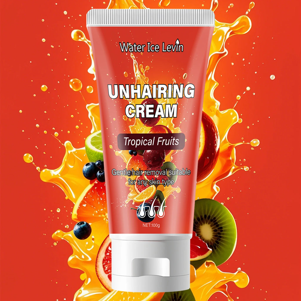 Tropical Fruits Hair Removal Cream Gentle Depilatory for Sensitive Skin