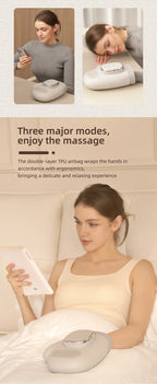 Cordless Hand and Finger Massager with Heat and Compression
